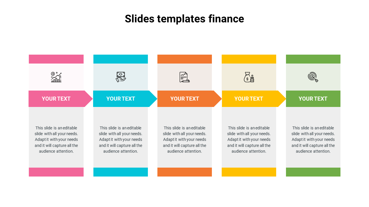Predesigned Slides Templates Finance PowerPoint Presentation